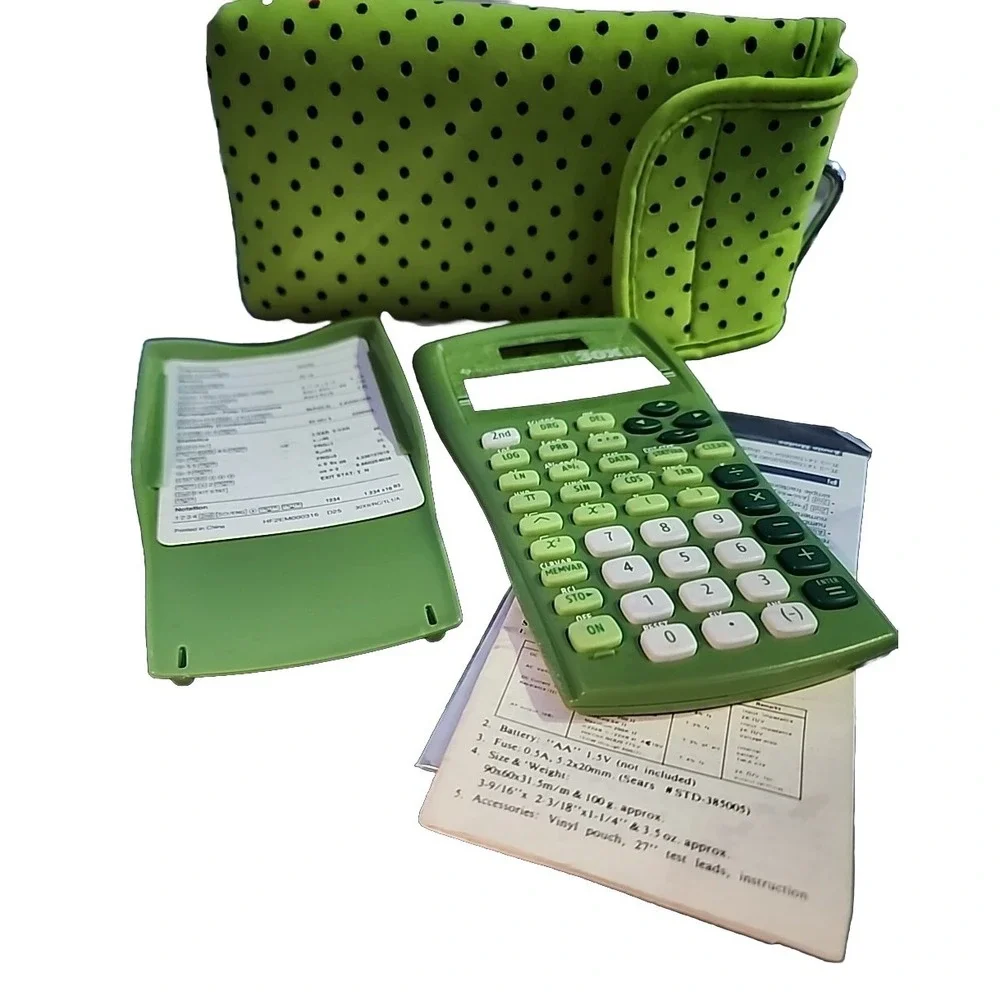 Texas Instruments TI-30X IIS‎ Lime Green Solar Scientific Calculator